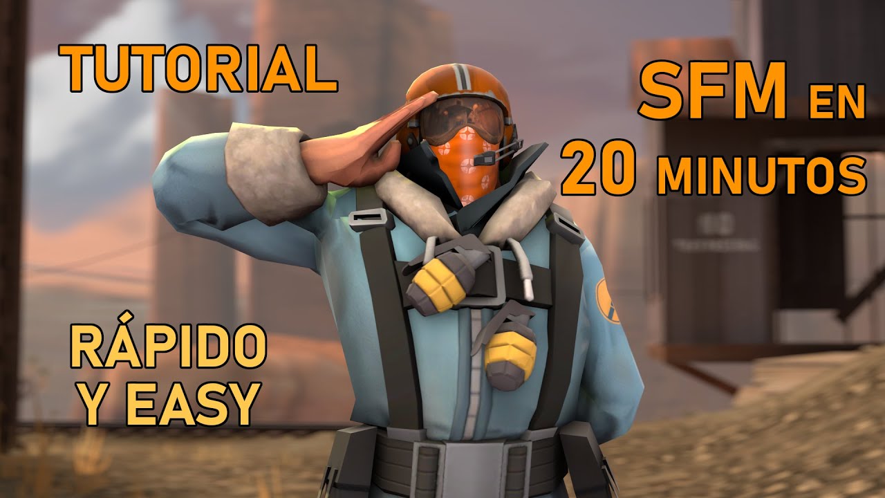 [SFM] Cómo hacer un poster de TF2 en 20 minutos sin saber nada de Source Filmmaker
