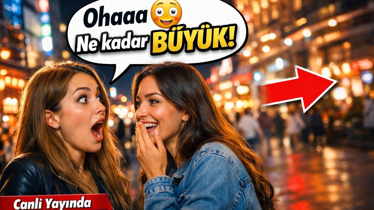 Canlı Yayında Yürüyen Kamera 😳 “Ohaaa Ne Kadar Büyük!” Deyince Herkes Döndü!