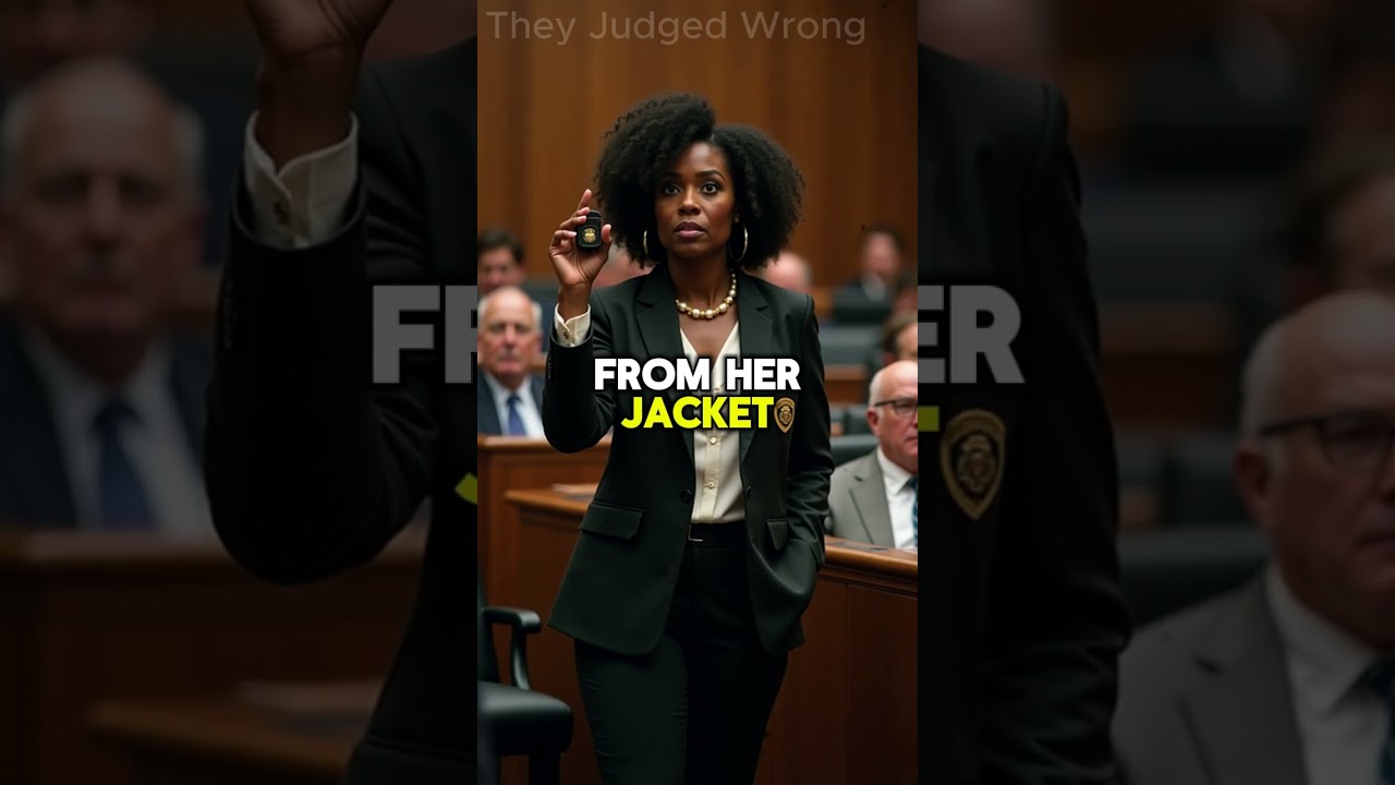 He Called Her a Joke &mdash; Then She Pulled Out Her Badge in Court