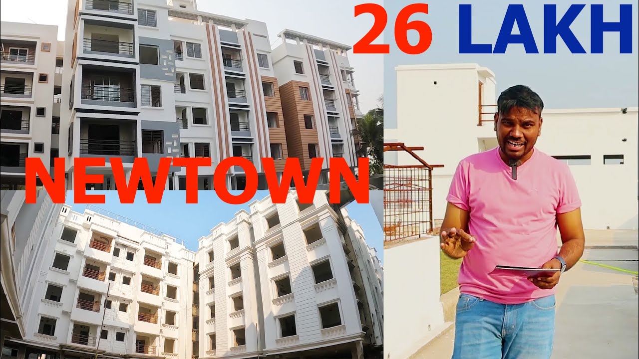 2 BHK Flats for sale in Newtown Kolkata at 26 Lakh Only