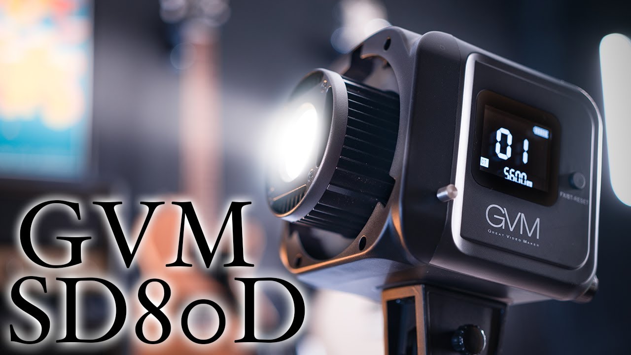BEST Budget Light For New Creators?? GVM SD80D Bi-Color Video/Photography LED Light Kit Review