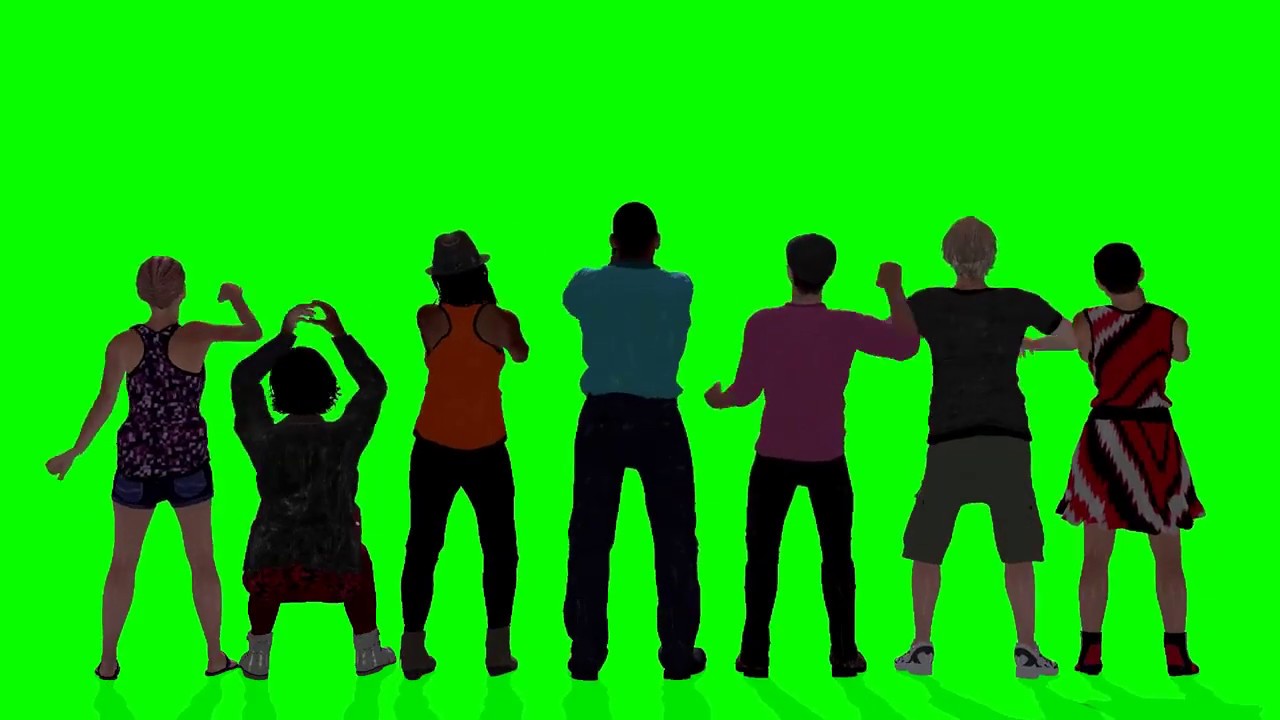 Cheering Crowd Green Screen Effects Video | Cheering Crowd Green Screen Videos | Chroma Key