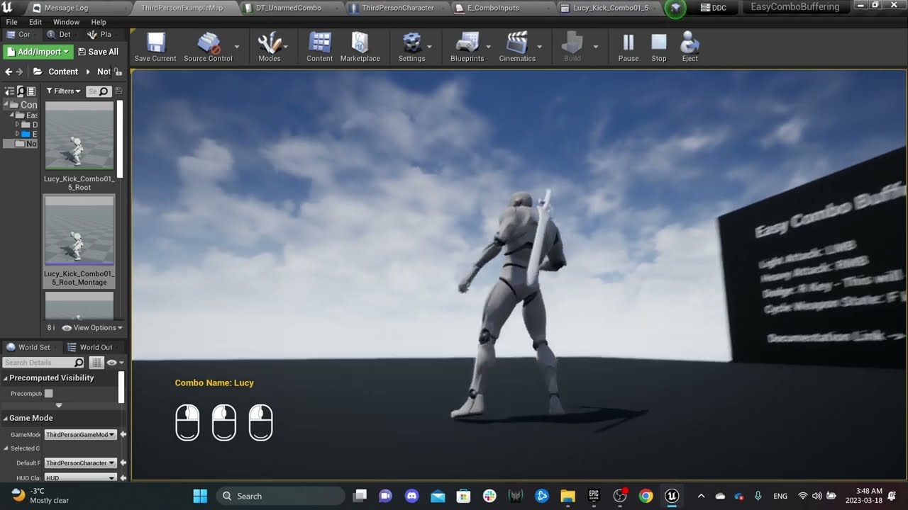 Easy Combo Buffering Overview - Unreal Engine Asset