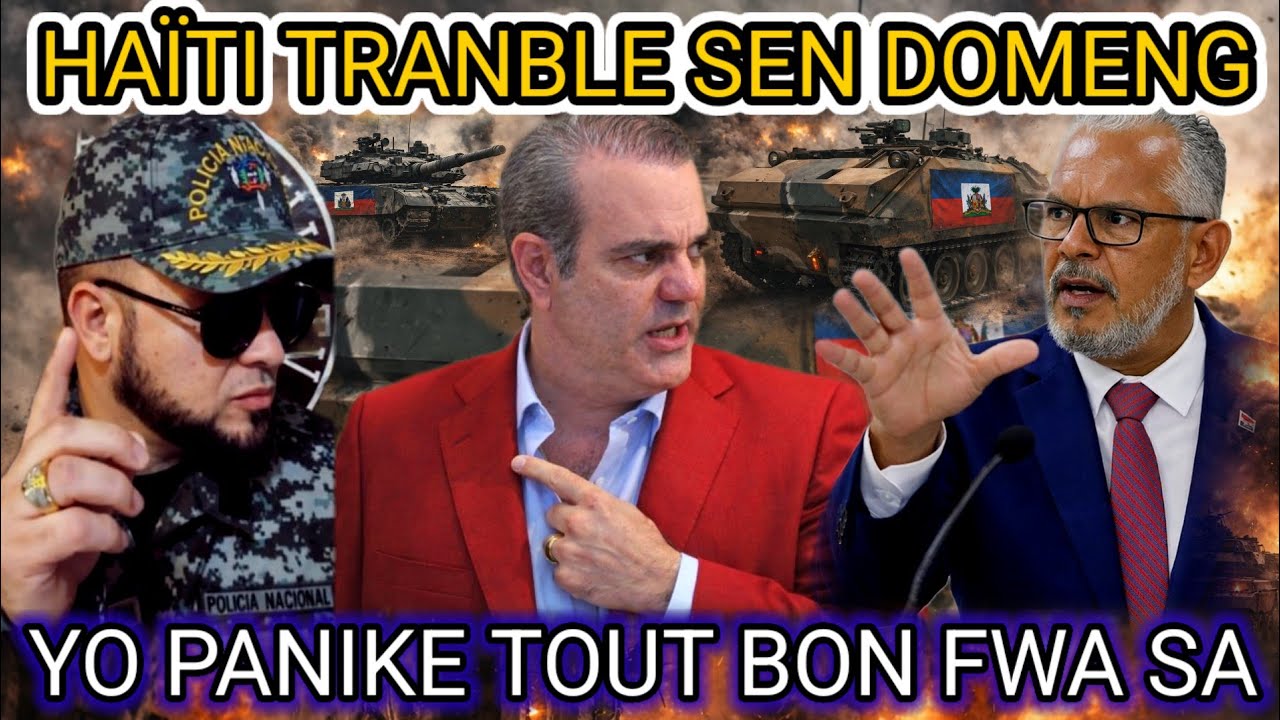 HAÏTI fè TRANBLE repiblik DOMINIKÈN#ANGELO VAGUEZ NAN CHO