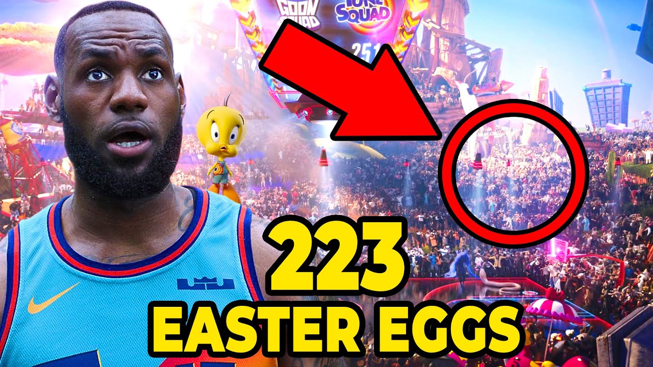 TODOS os EASTER EGGS de SPACE JAM 2 Um Novo Legado