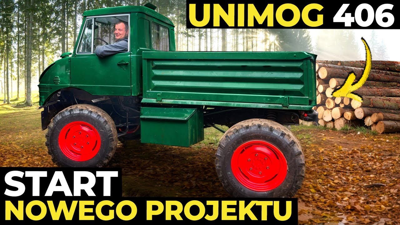 UNIMOG 406 | 6 CYLINDRÓW DIESEL 4X4 | START NOWEGO PROJEKTU