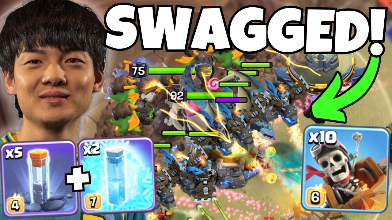 STARs SWAGS: 7 заклинаний с ОБНОВЛЕННОЙ армией Всадников Драконов! (С камерами игроков)