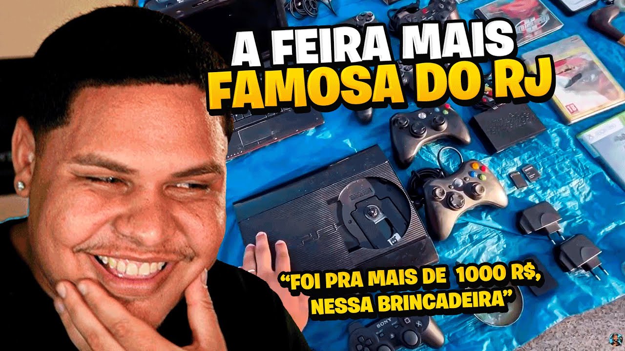 JMDECK REAGINDO: GASTEI TODO MEU DINHEIRO NA FEIRA DO ROLO