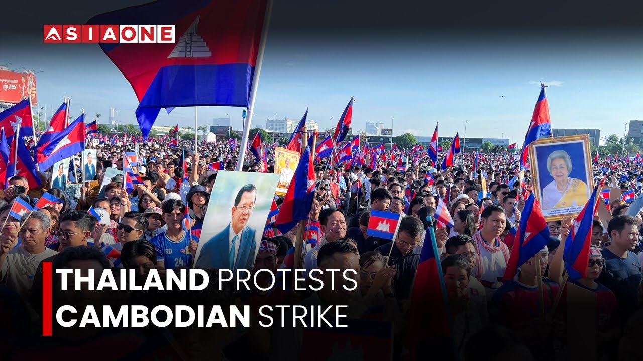 Thailand Protests Cambodian Border Strike After Soldier Wounded | Asia One News