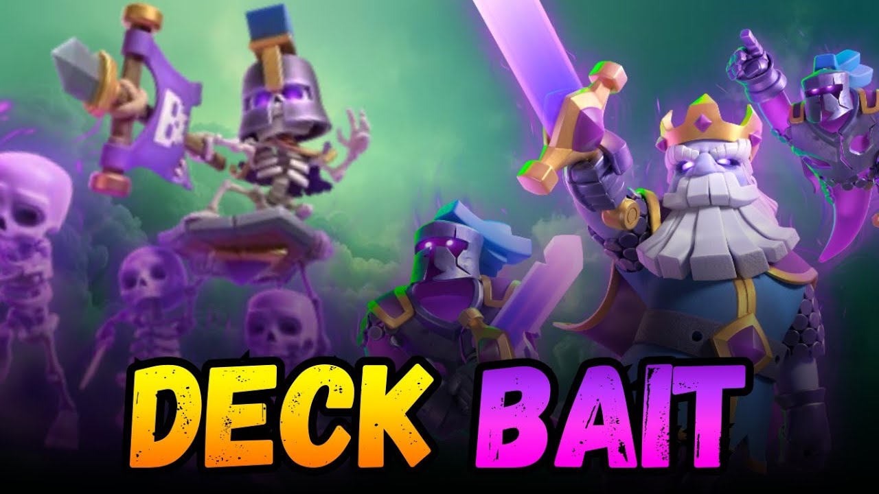 Un DECK HYPERBAIT, mais le FANTÔME me BRIDE ? sur Clash Royale !