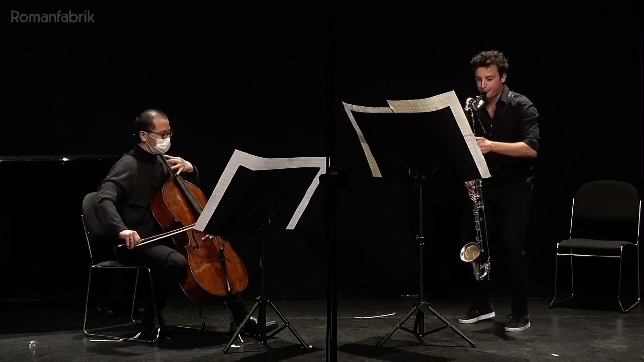Oi Kuu for bass clarinet and cello (1990), Kaija Saariaho