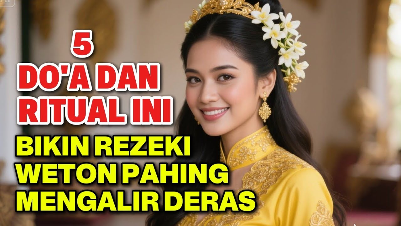 Weton Pahing WAJIB Tahu! 5 Doa & Ritual Ringan Ini Bikin Pintu Rezeki Terbuka