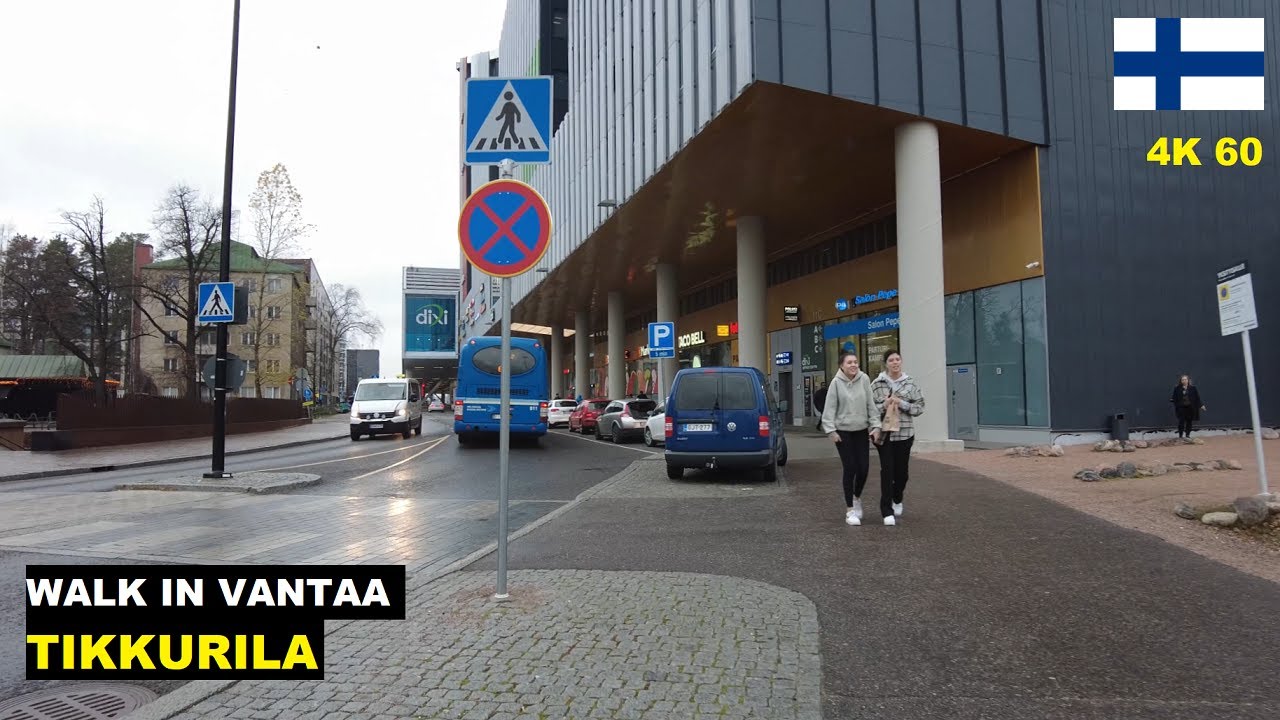 Walking In Finland: Tikkurila Vantaa (Nov 2021)