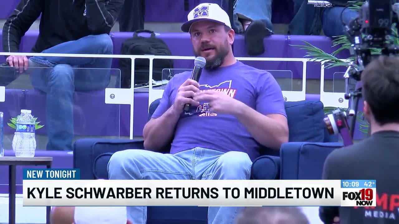 Three-time MLB All-Star returns to Middletown to hometown celebrations