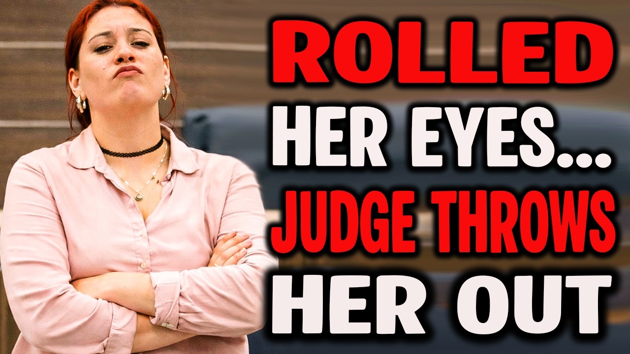 Disrespectful Defendant Rolls Her Eyes — Judge Instantly Throws Her Out of Court