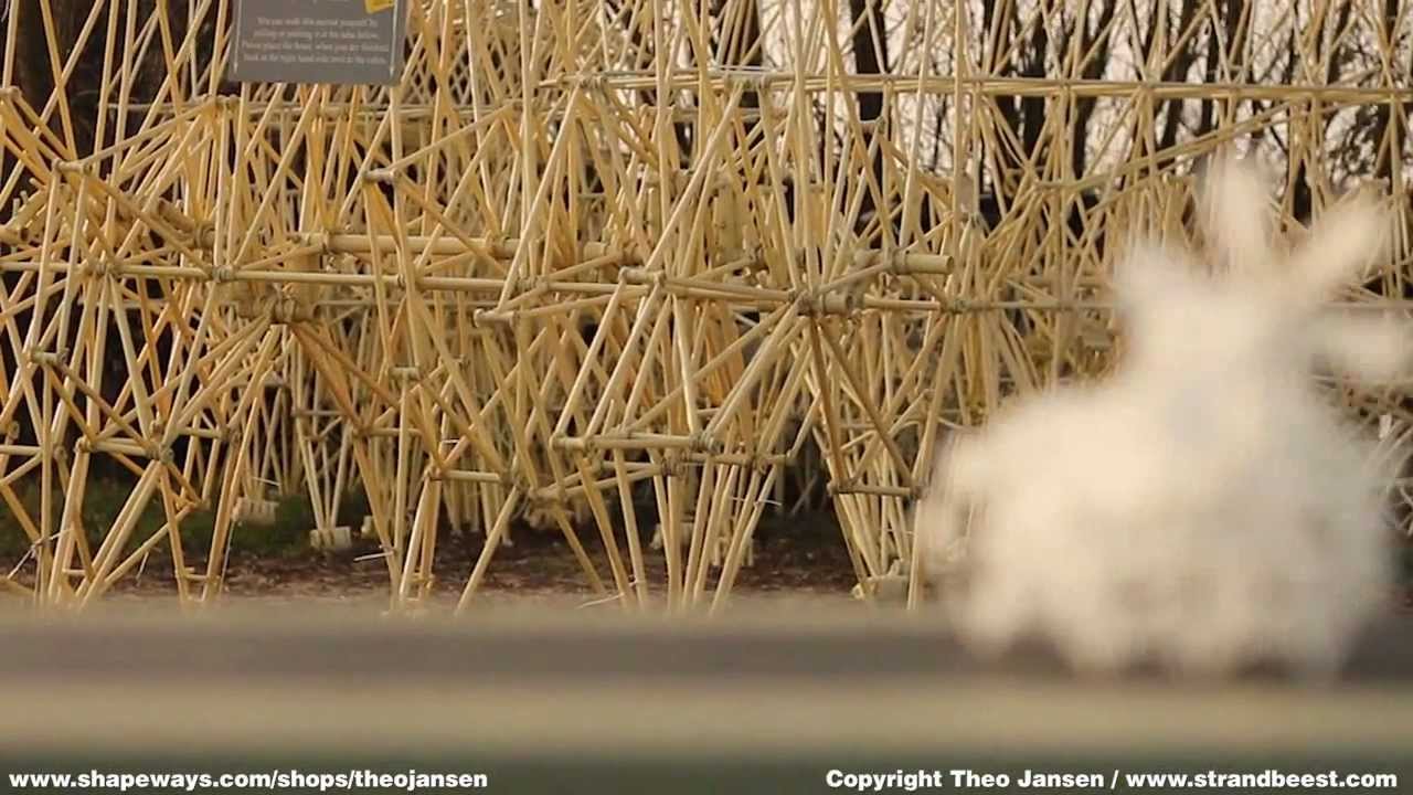 Theo Jansen - 3D printed Strandbeest with new Propeller Propulsion System