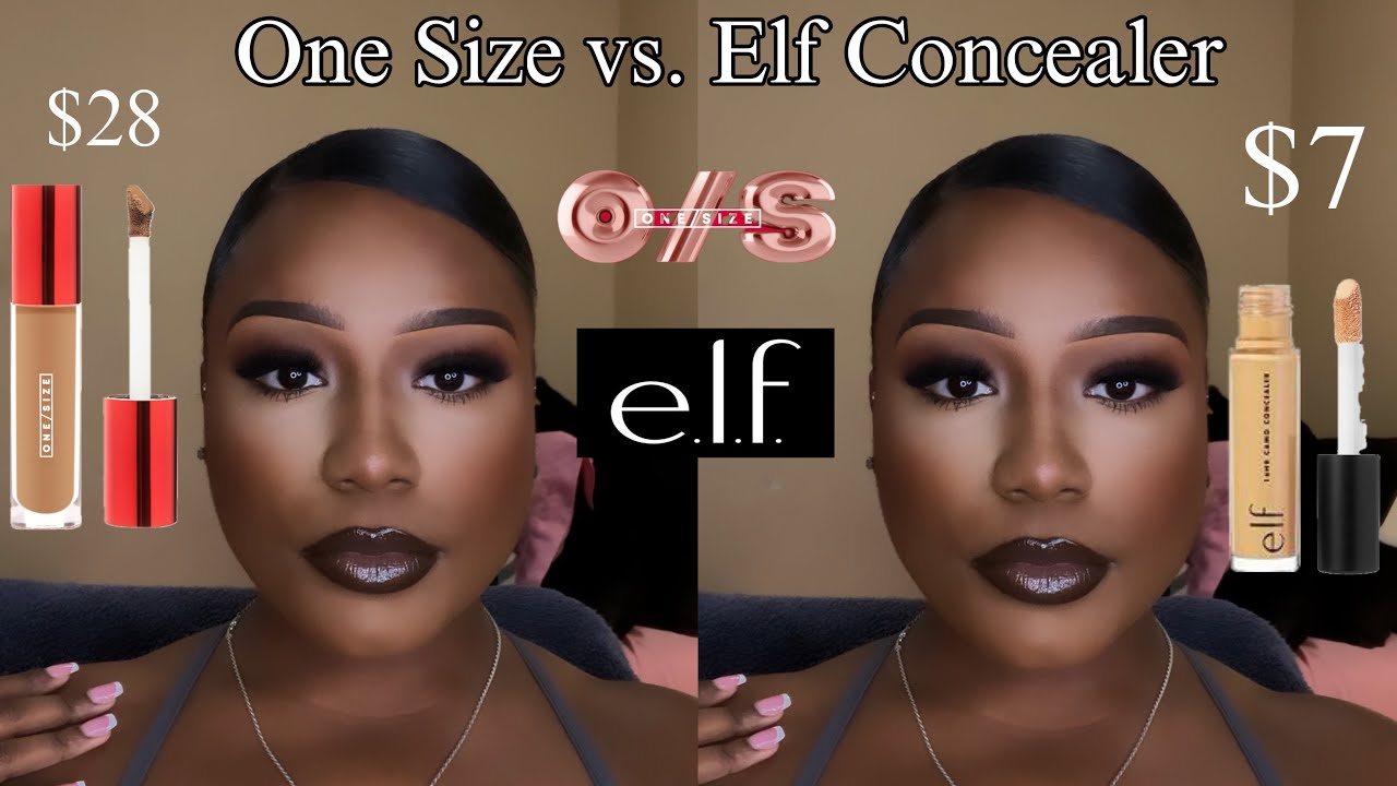 One Size Butter Silk Concealer vs. Elf 16hr Camo Concealer | Can you save your money?