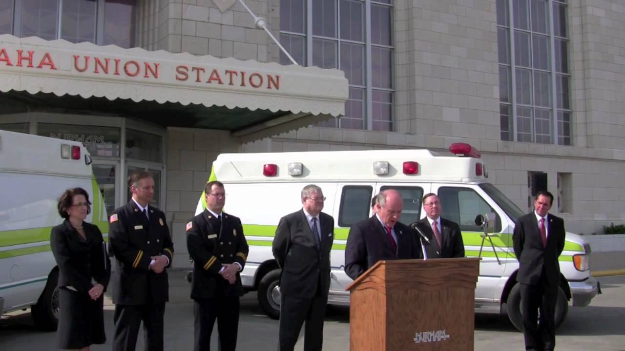 Omaha, Nebraska donates an ambulance to Xalapa, Mexico