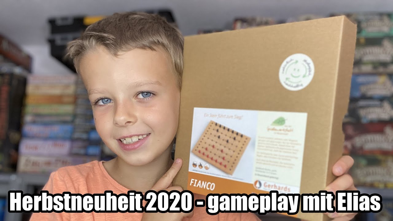 Fianco - Neuheit Gerhards Spiel und Design - ab 8 Jahre - gameplay mit Elias