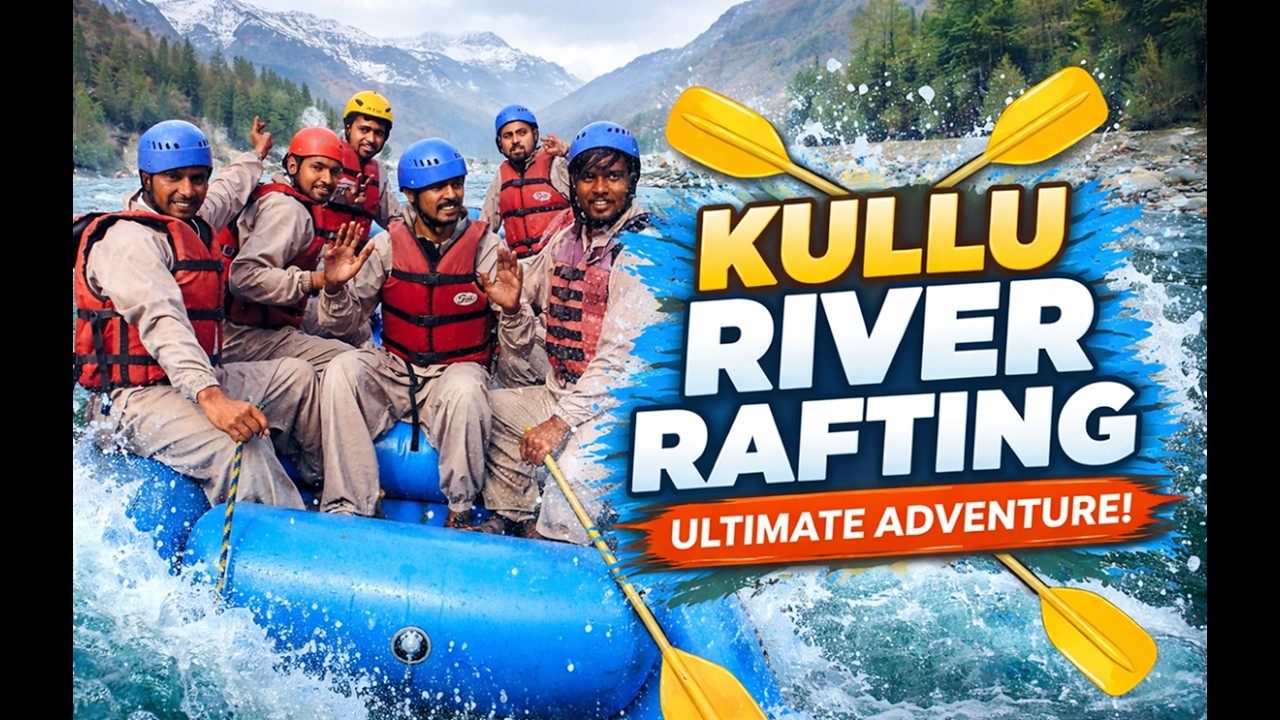 Kullu River Rafting | Beas River Adventure in Himachal Pradesh 🌊🔥