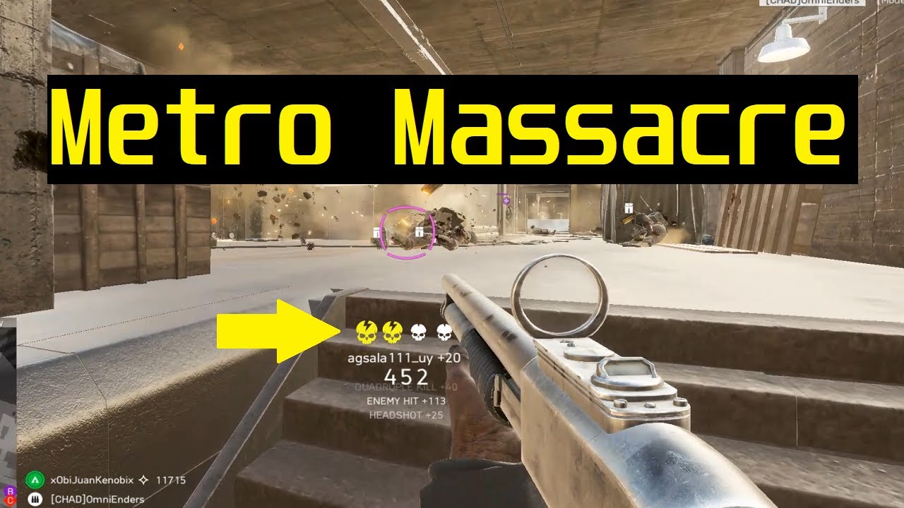 Metro Massacre - Battlefield 5