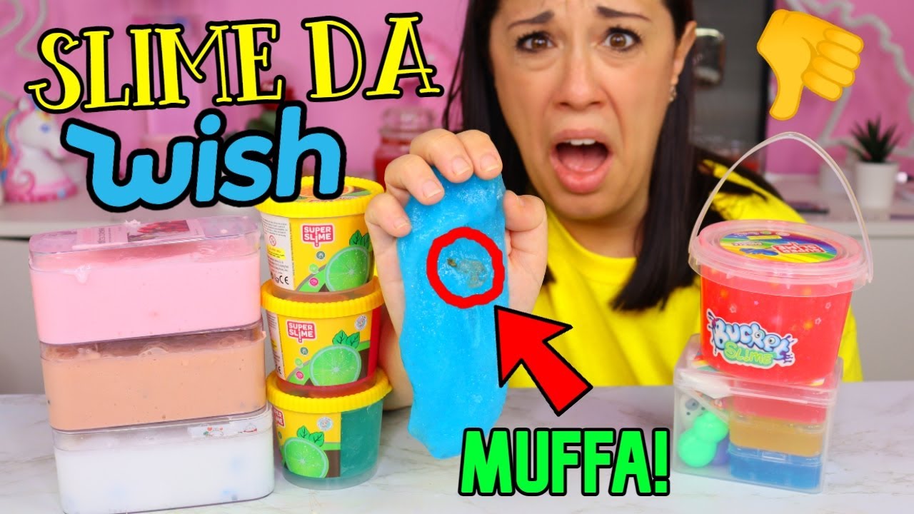 MUFFA nello SLIME! NON ci CREDO! SLIME da 1 EURO da WISH