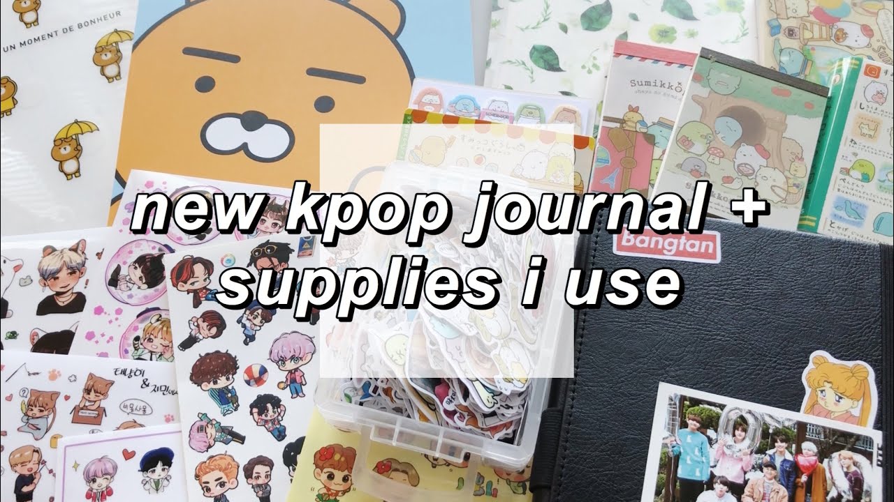 My New Journal + Supplies I Use / Stationery Collection