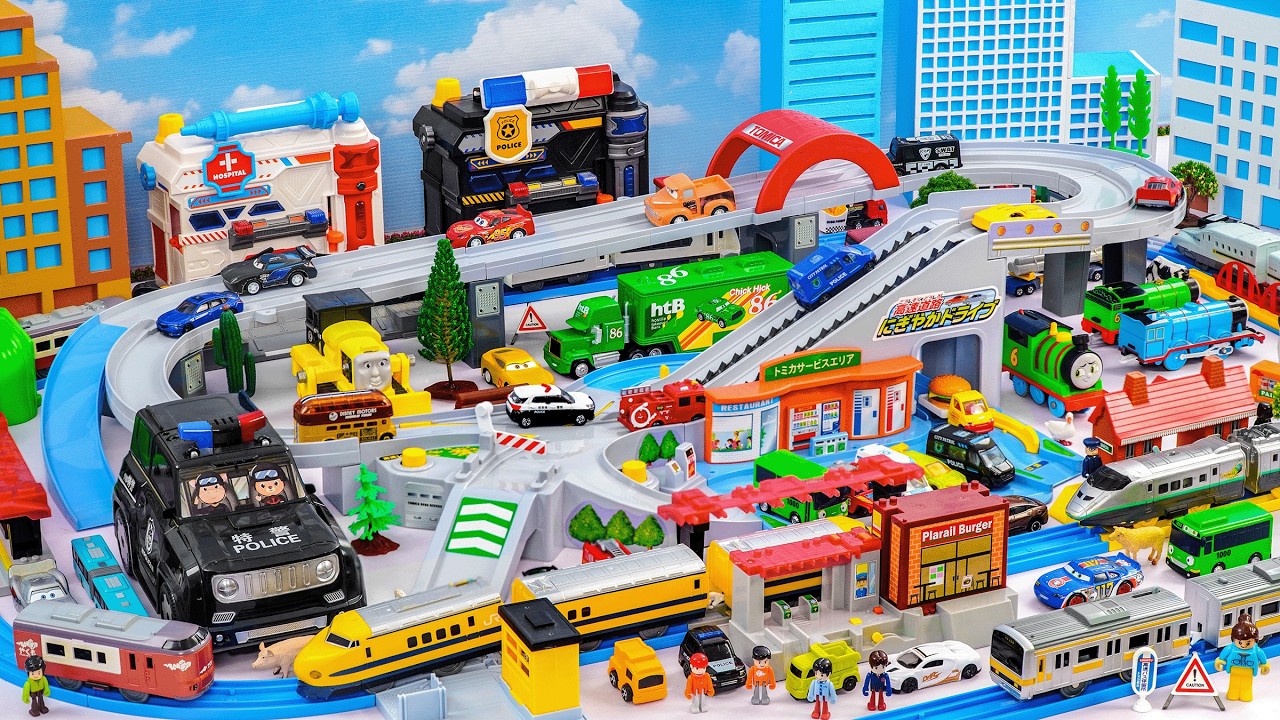 Plarail Shinkansen ☆ Construction of multi-purpose through Henry's Tunnel Blue Mountain Quarry