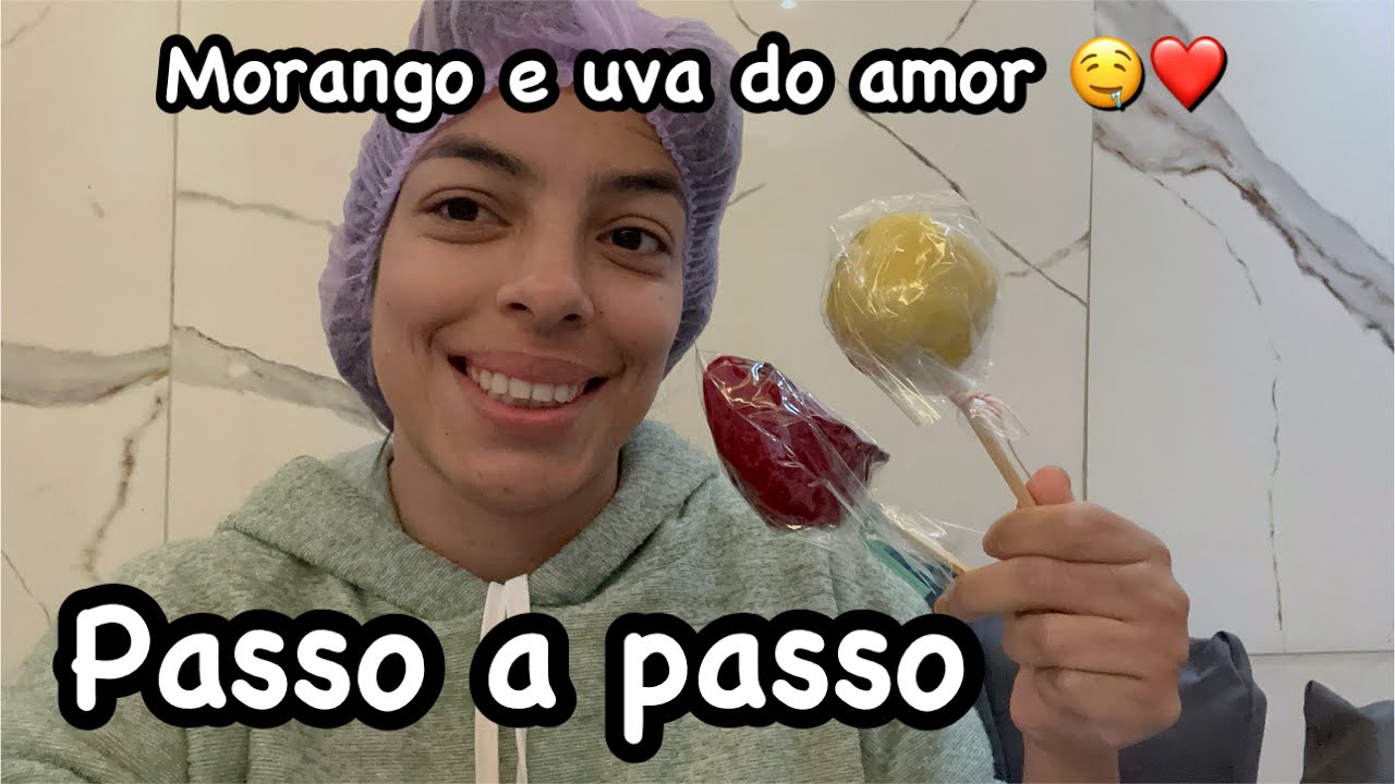Te ensino a fazer morango e uva do amor ( A FEBRE DO MOMENTO ) faça e venda !! 💸🤑💴