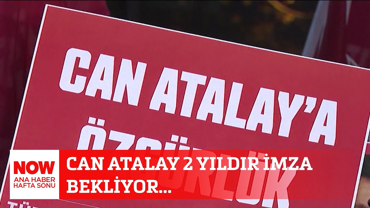 Can Atalay 2 yıldır imza bekliyor... 25 Ekim 2025 Ozan G&uuml;ndoğdu ile NOW Ana Haber Hafta Sonu