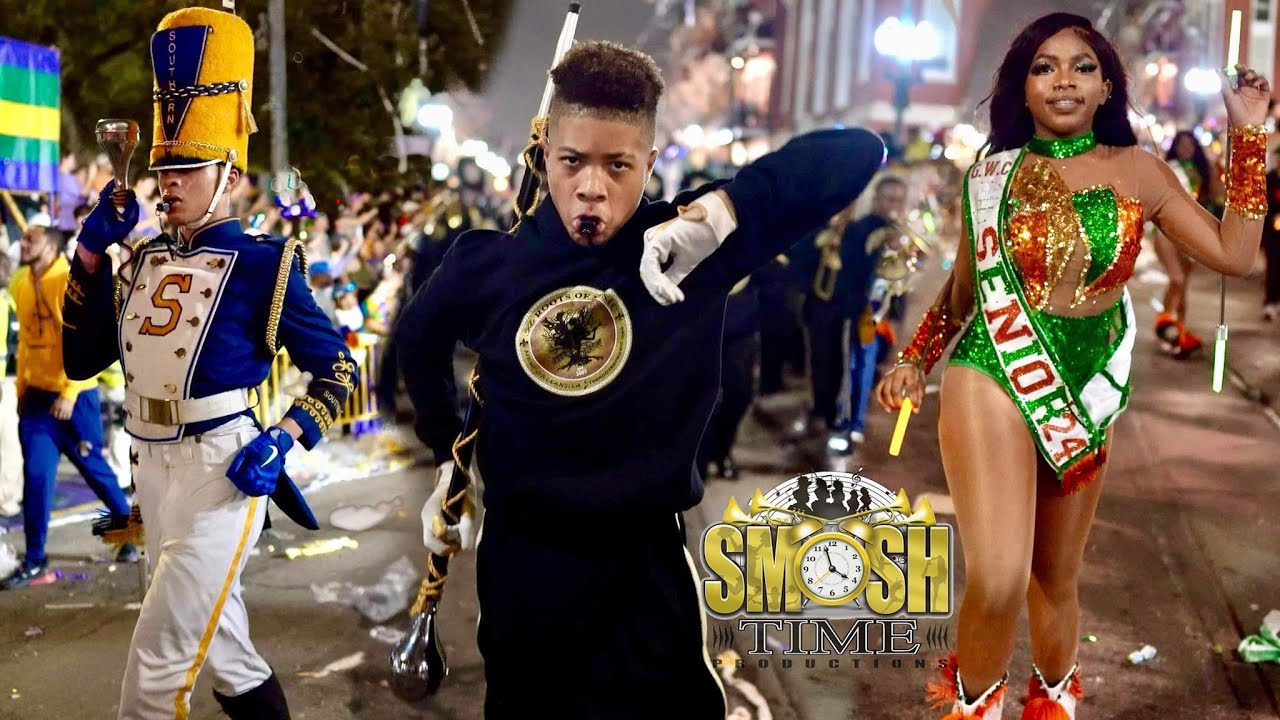 All Bands and Axillary | Gallier Hall @ Krewe of Bacchus Parade 2024
