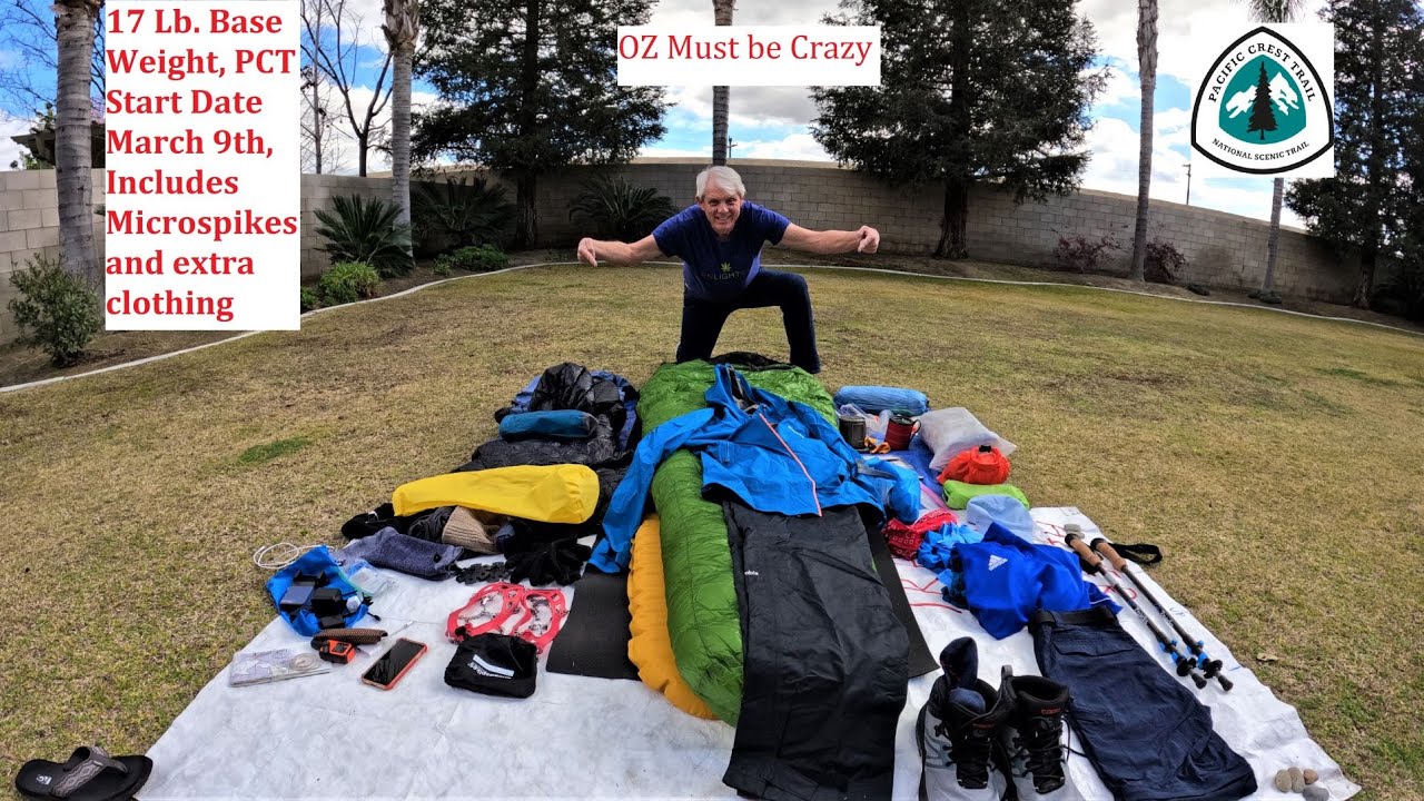 Pacific Crest Trail Gear Video
