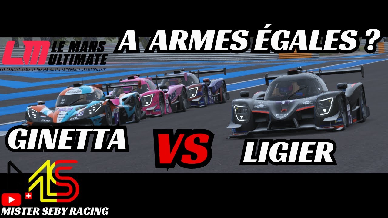 LMU | V1.2, TEST de la Ginetta vs LIGIER | LMP3