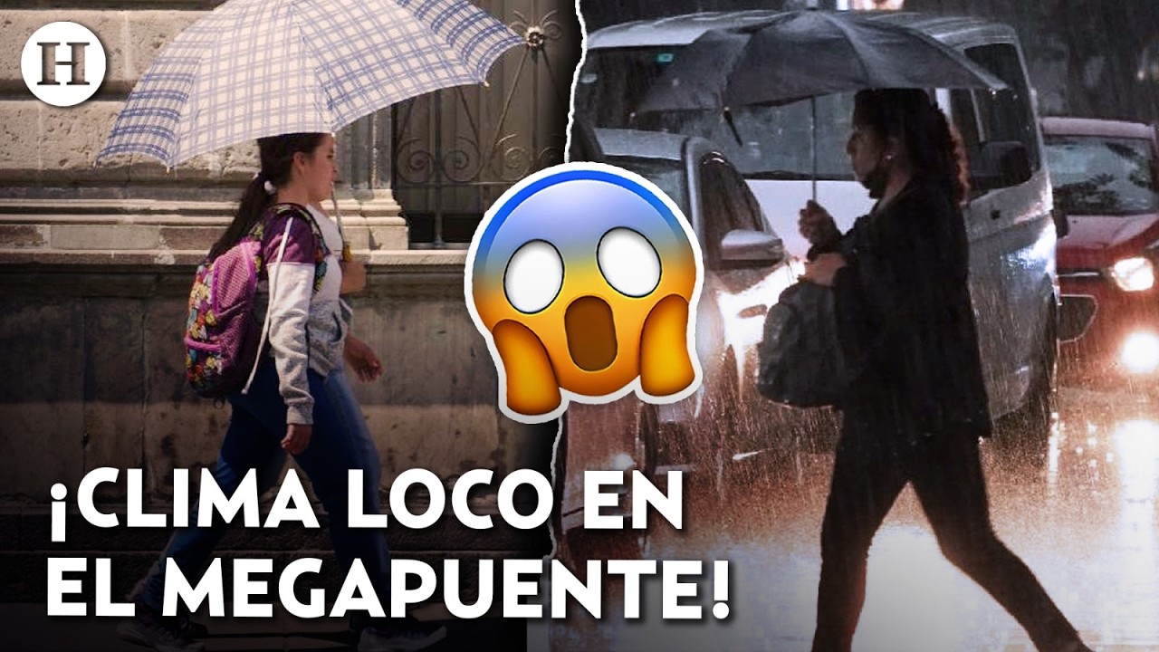 ¡Megapuente con clima extremo! Alertan por lluvias intensas y altas temperaturas este fin de semana