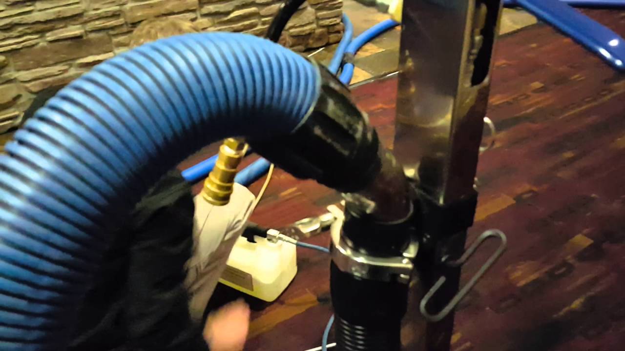 Dual wand experiment with our Butler High Heat truckmounts
