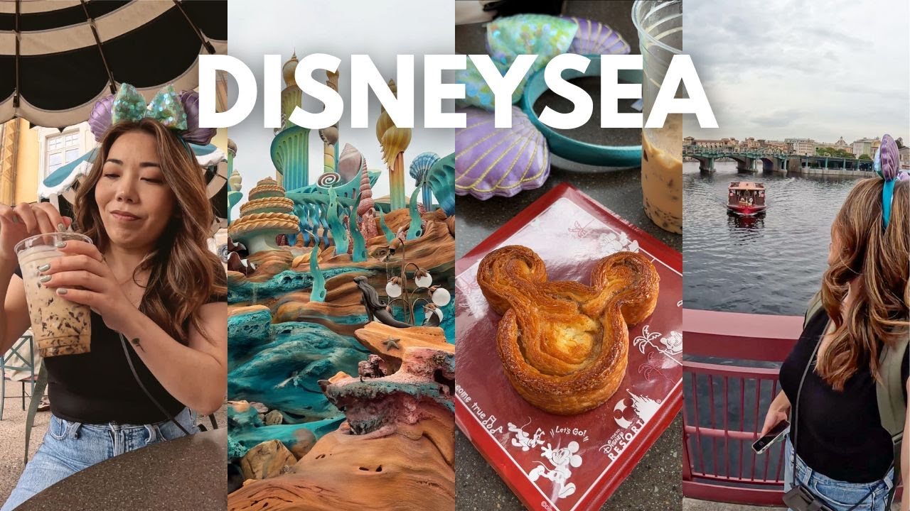 A chill (no pressure) day at Tokyo DisneySea 🫧 🐚