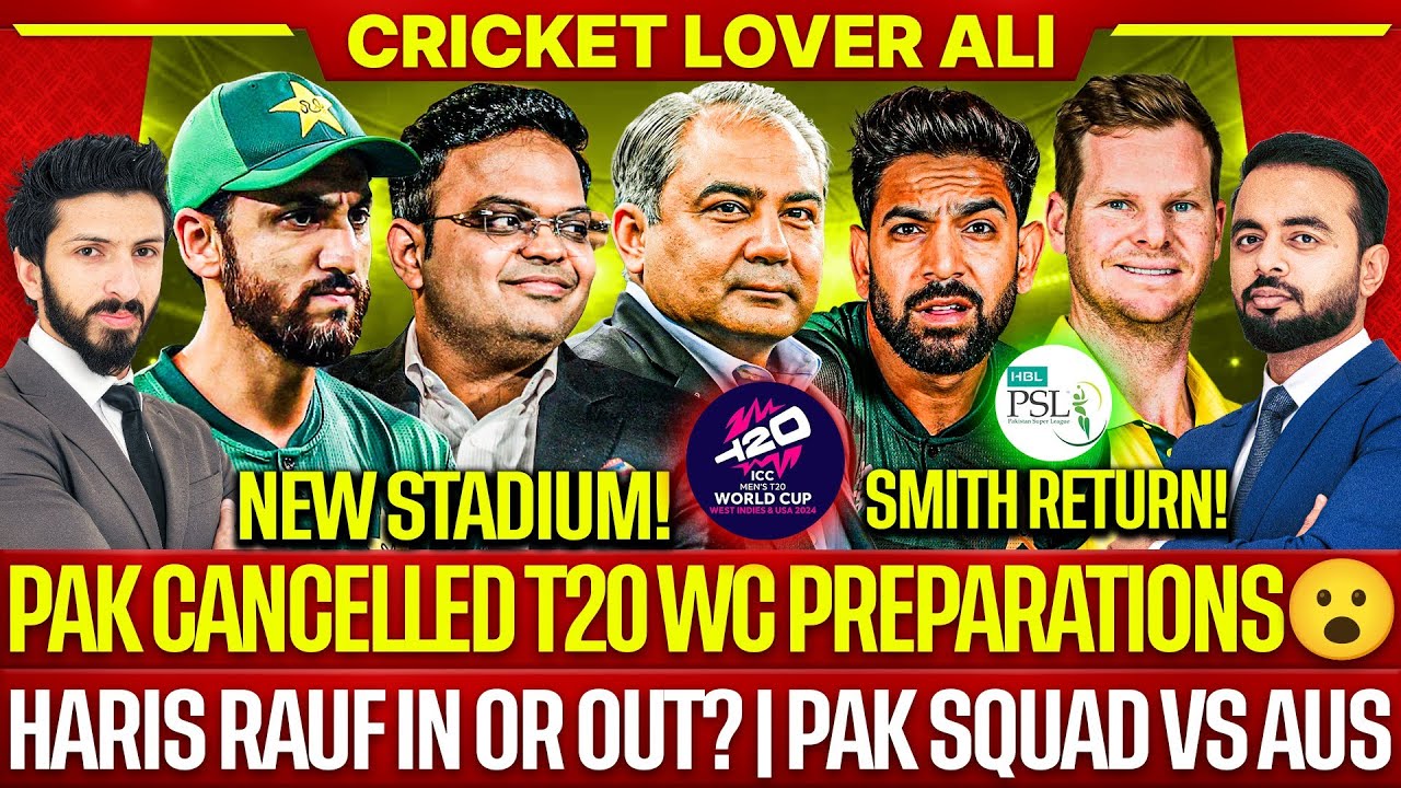 Haris Rauf & Babar WC Slot in Doubt | Pak WC Boycott Scenario |Malik Retire, Sialkot Team| Faheem 6❌
