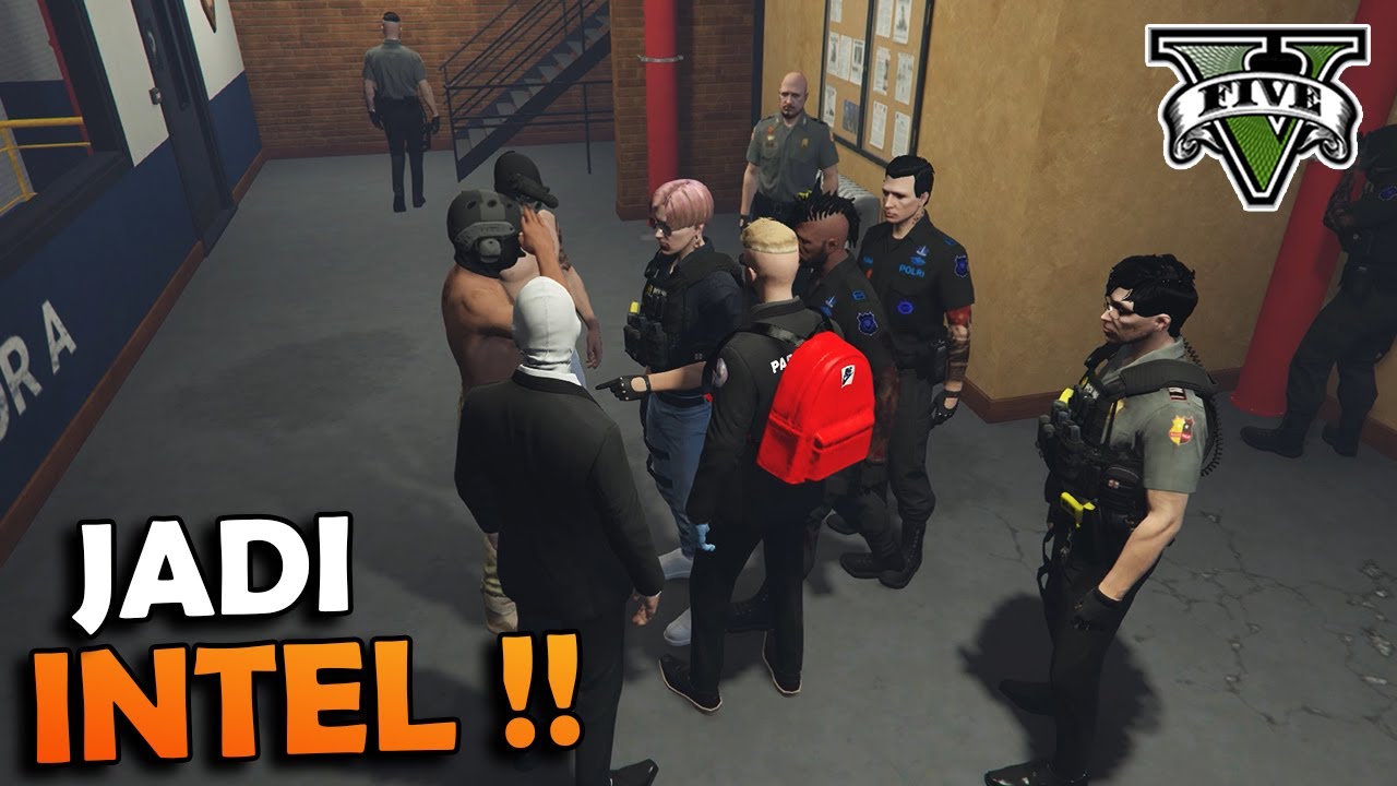 PROSES MASUK INTEL POLISI !! - GTA V ROLEPLAY INDONESIA