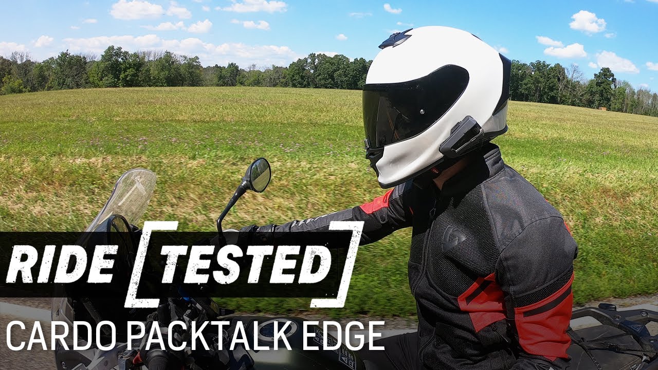 Cardo PackTalk Edge Headset | Ride Tested