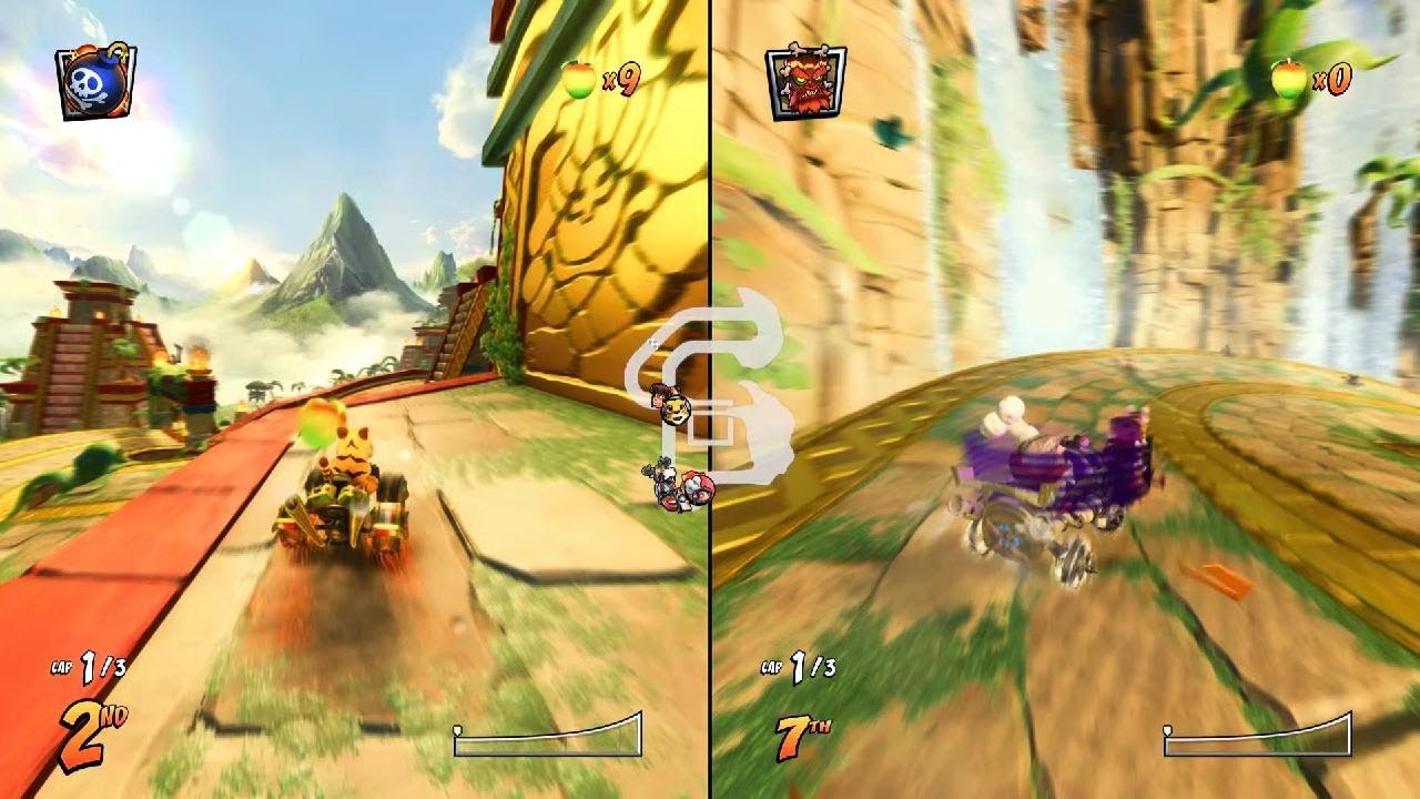 Crash Team Racing: Nitro Fueled - Split Screen (Cup Mode)