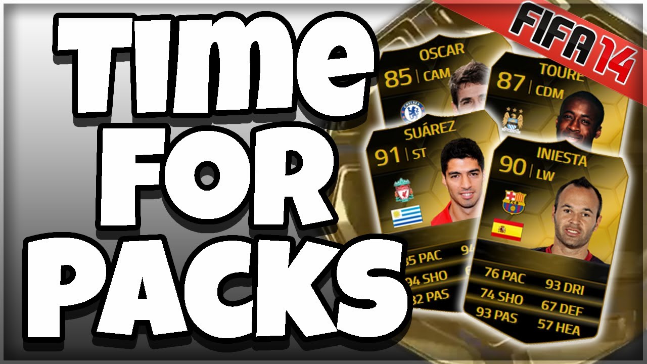 FIFA 14 | PACK OPENING | IF INIESTA HUNT