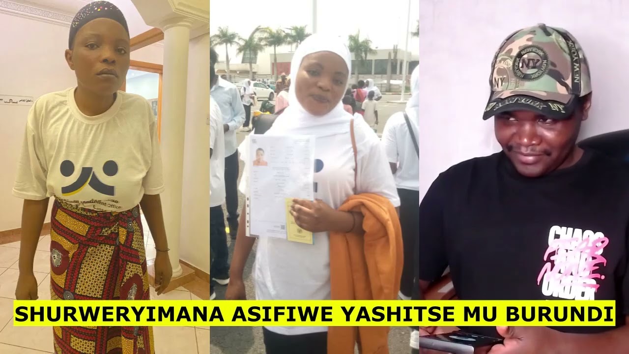 #Burundi_Saudia #SHURWERYIMANA_ASIFIWE yatashe kandi yashitse mu Burundi n'inyuma y' itike yindege