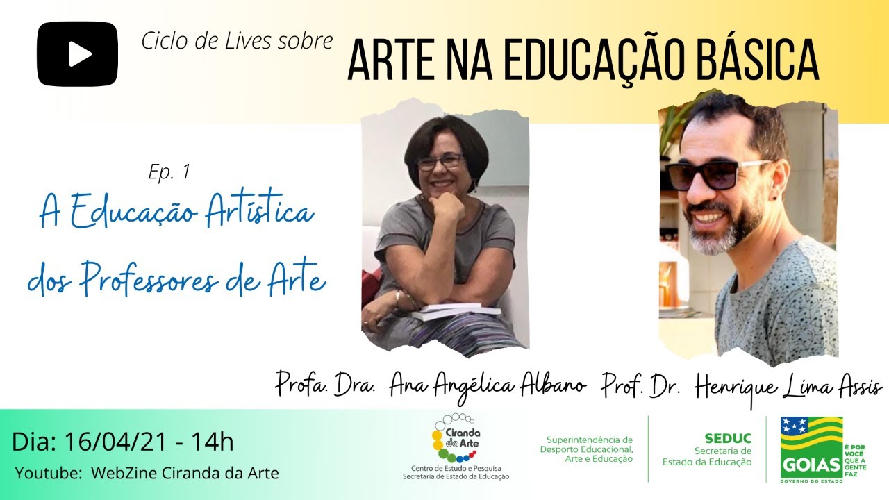 A Arte na Educação Básica - Ep. 1 - A Educação Artística dos Professores de Arte