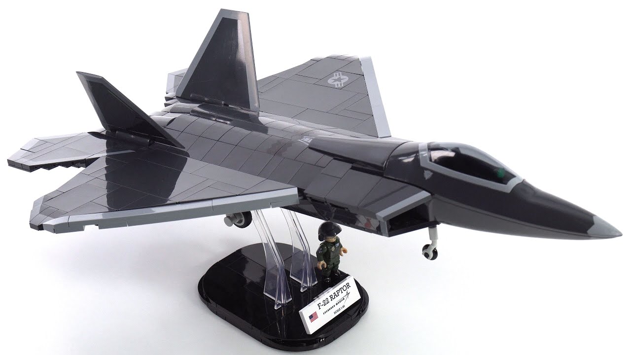 COBI Lockheed F-22 Raptor review! 