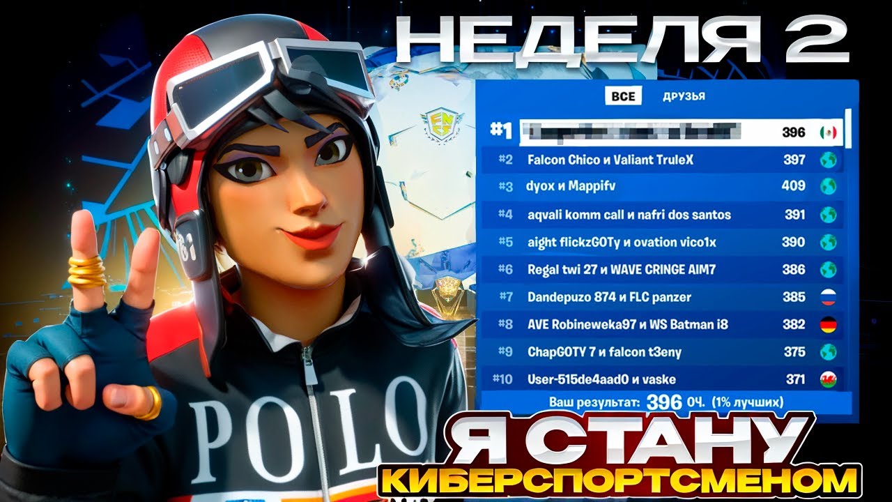 Я СТАНУ КИБЕРСПОРТСМЕНОМ. ВТОРАЯ НЕДЕЛЯ: