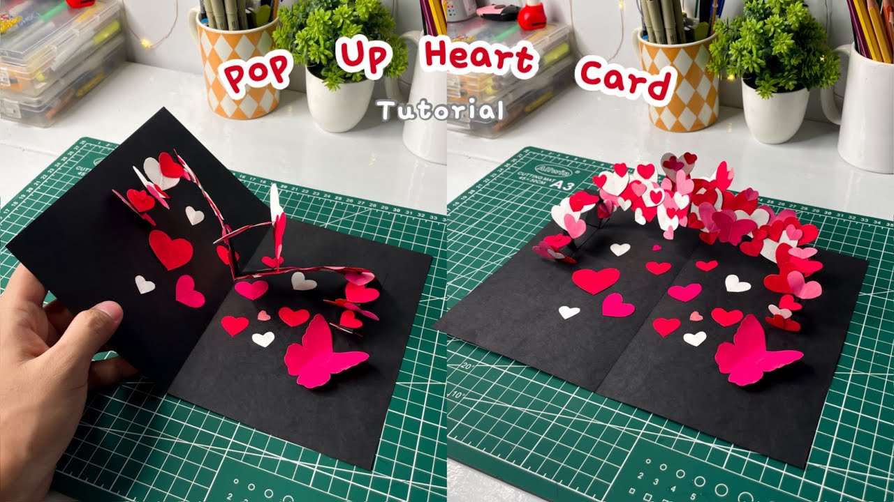 ❤️ DIY Pop-Up Heart Card Tutorial 🤍