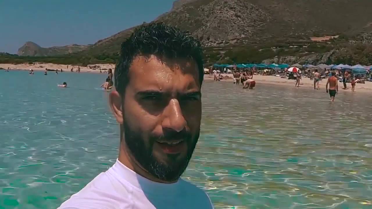 A wonderful day at Falassarna Beach, Greece