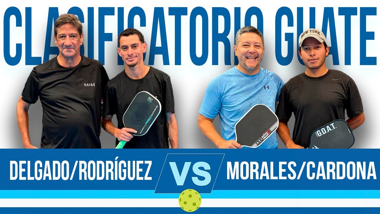 Miguel Delgado/Luis Rodríguez vs. Diego Morales/Jimmy Cardona - Clasificatorio Guate - Round Robin