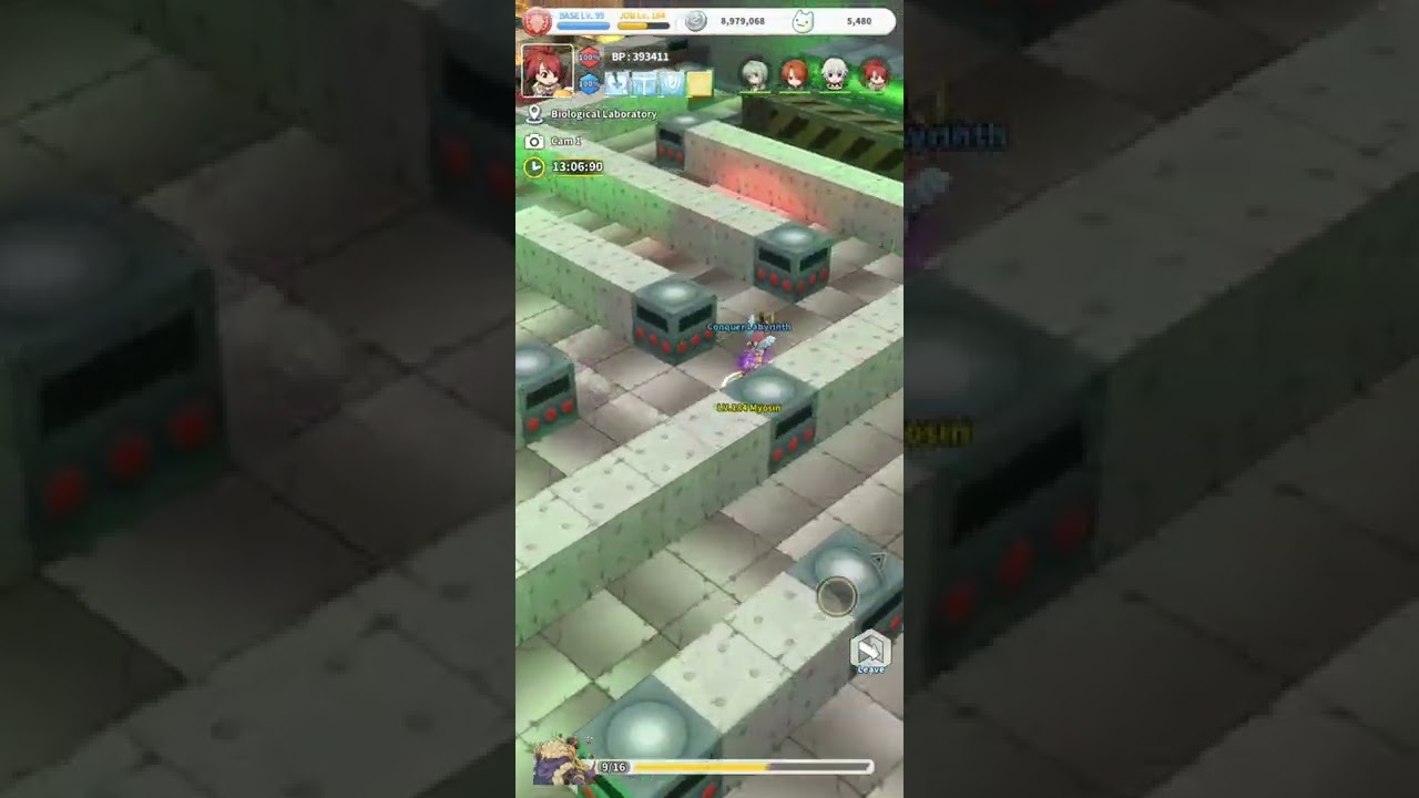 Labyrinth of Ragnarok (Global): Bio Laboratory FULL Run (4 players)