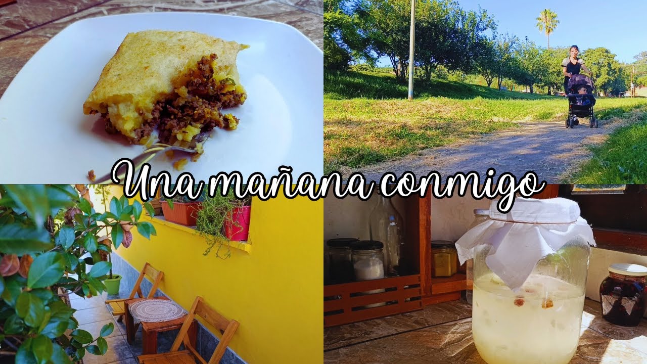 Pasá una mañana conmigo | Limpieza. Kefir. Pastel de papas